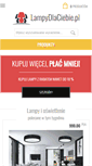 Mobile Screenshot of lampydlaciebie.pl